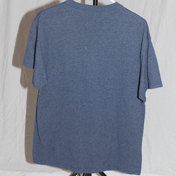 Tony Hawk Illuminati Mens Large Blue Shirt Excellent Condition!!  graphic tee - Picture 4 of 4